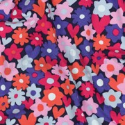 JERSEY FLEURS ROUGE VIF (thumbnail) #2