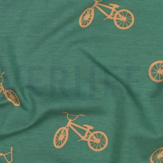 JERSEY BMX FAHRRÄDER DUNKELGRÜN #7