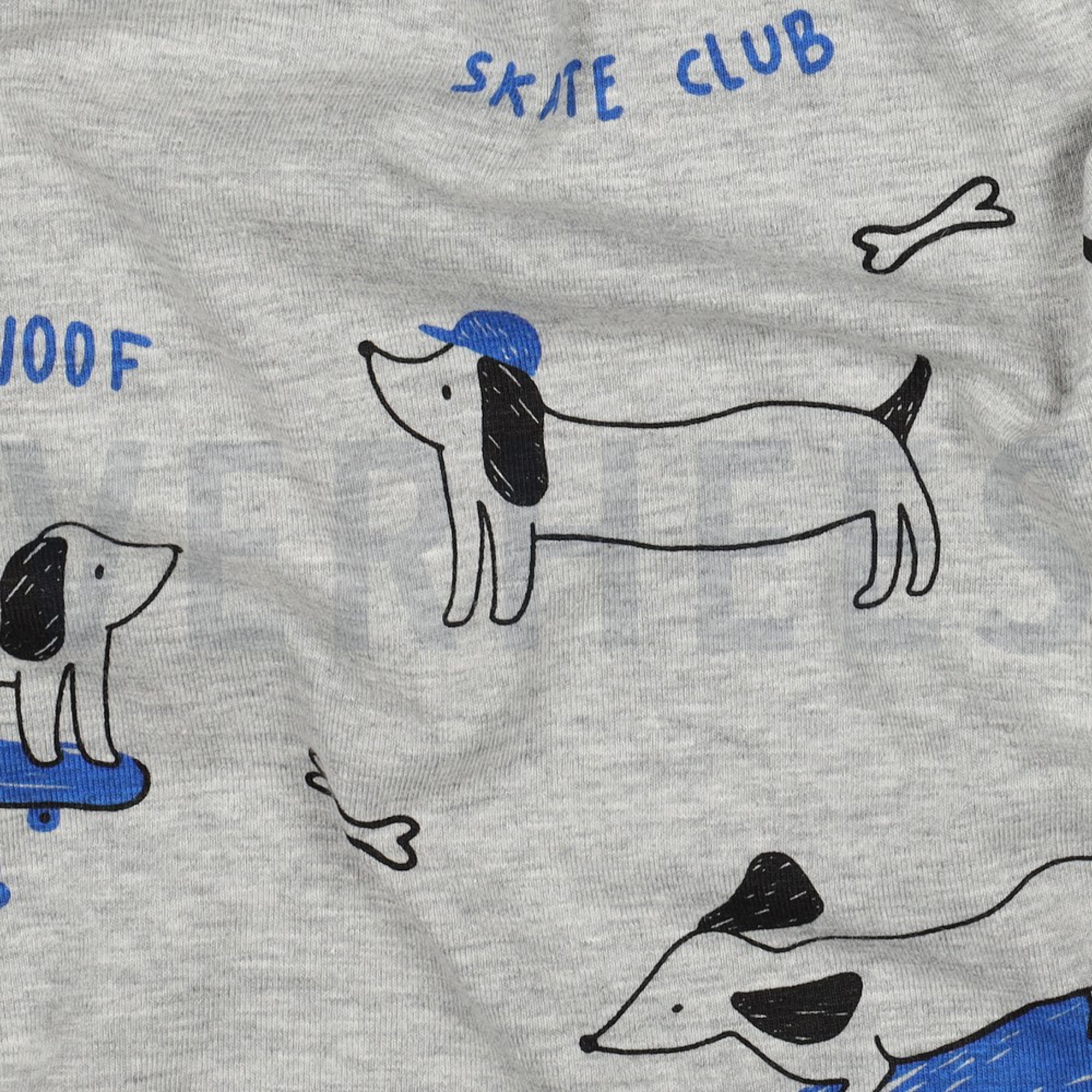 JERSEY MÉLANGE CLUB DE SKATE GRIS CHINÉ CLAIR (high resolution) #2