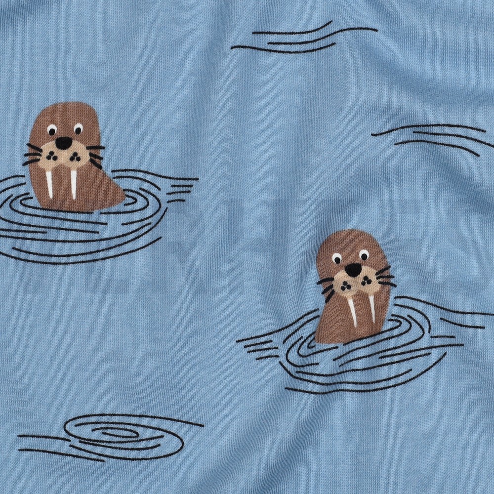 SOFT SWEAT WALRUSSEN JEANSBLAUW #7