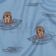 SOFT SWEAT MORSE JEAN BLEU (thumbnail) #2