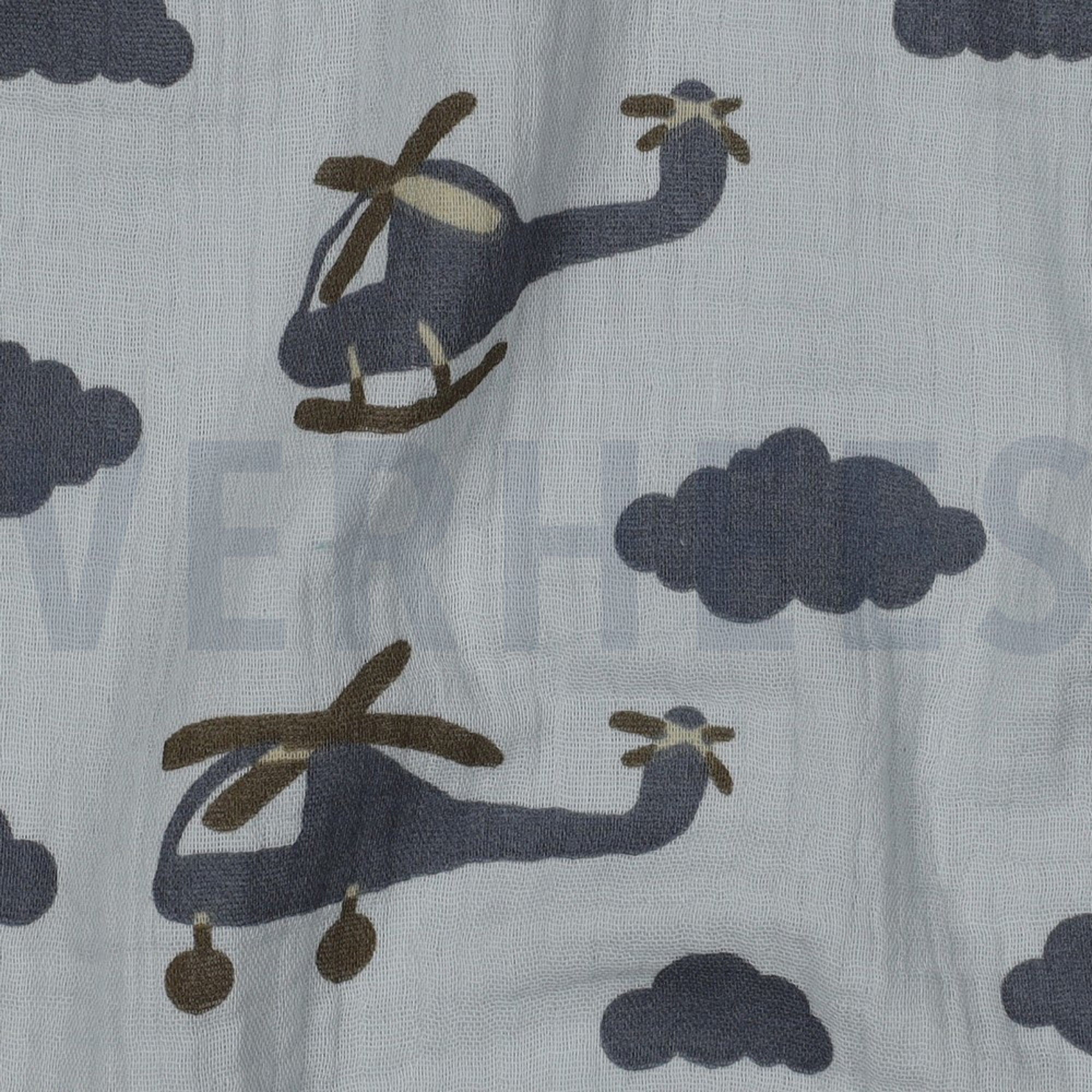 MUSSELIN HELIKOPTER HELLBLAU (high resolution) #2