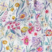 WAFFELPIQUÉ DIGITAL BLUMEN WEISS (thumbnail) #2