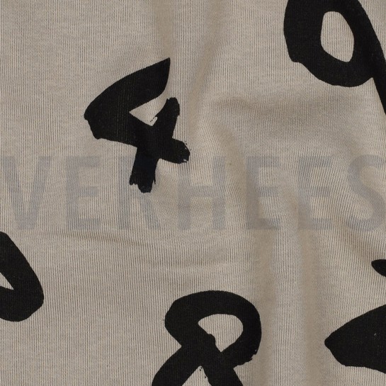 JOGGING CHIFFRES TAUPE #7
