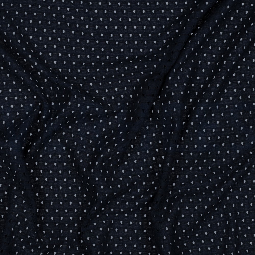 EYELET STRETCH MARINEBLAUW #7