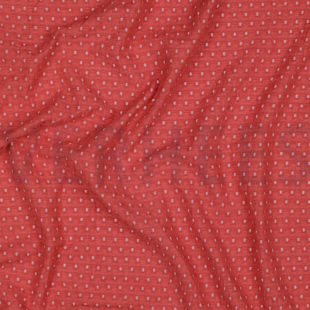 EYELET STRETCH KORALLE #7