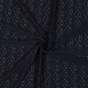 EYELET STRETCH NAVY (thumbnail) #2