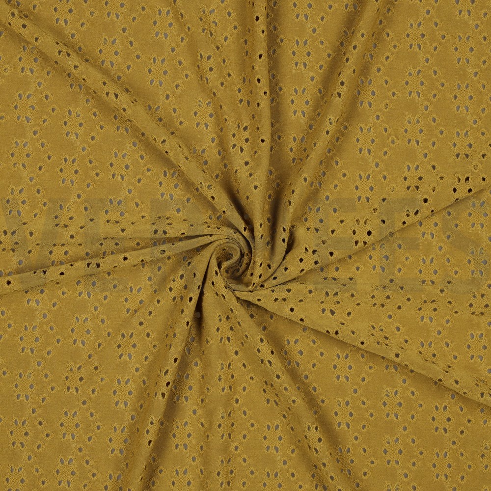 EYELET STRETCH OLIVE #7