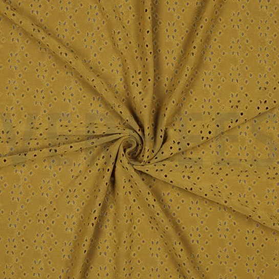 EYELET STRETCH OLIVE #7
