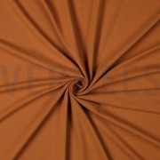 BAMBUS BAUMWOLL JERSEY DUNKEL APRIKOSE (thumbnail) #2