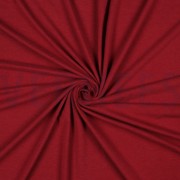 BAMBOO COTTON JERSEY WINE RED (thumbnail) #2