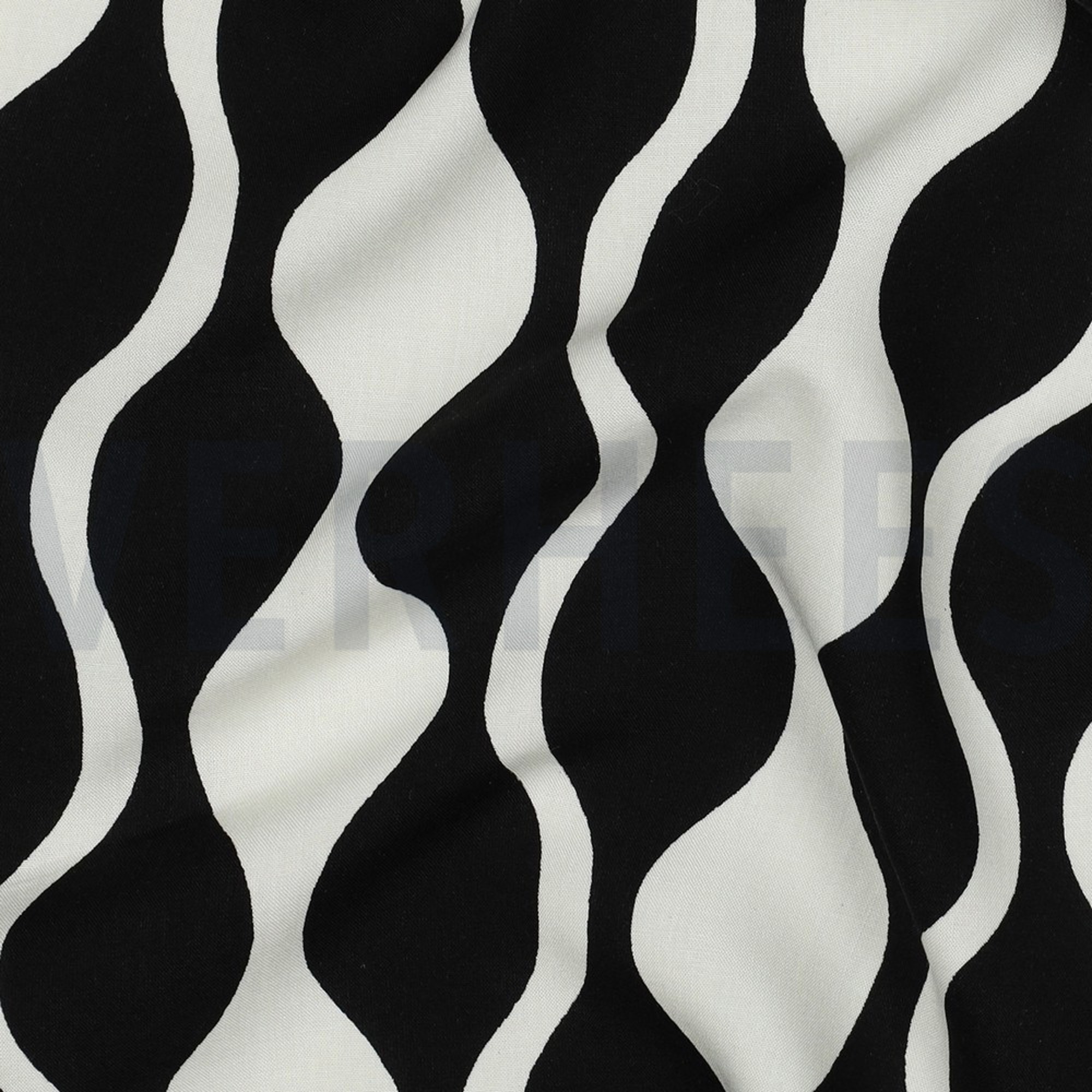 LENZING™ ECOVERO™ ABSTRACT SCHWARZ/ECRU (high resolution) #2