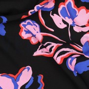 LENZING™ ECOVERO™ FLOWERS BLACK (thumbnail) #2