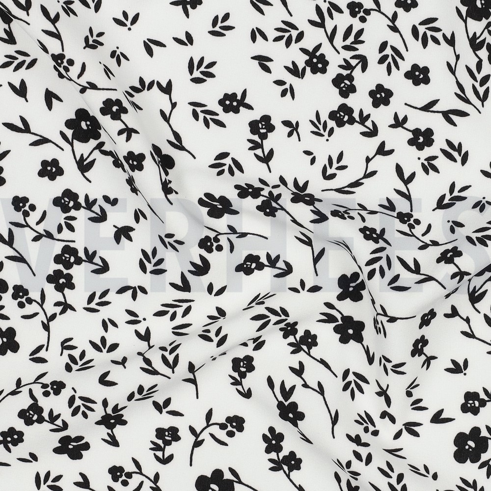 MAGNOLIA STRETCH FLOWERS WHITE #7