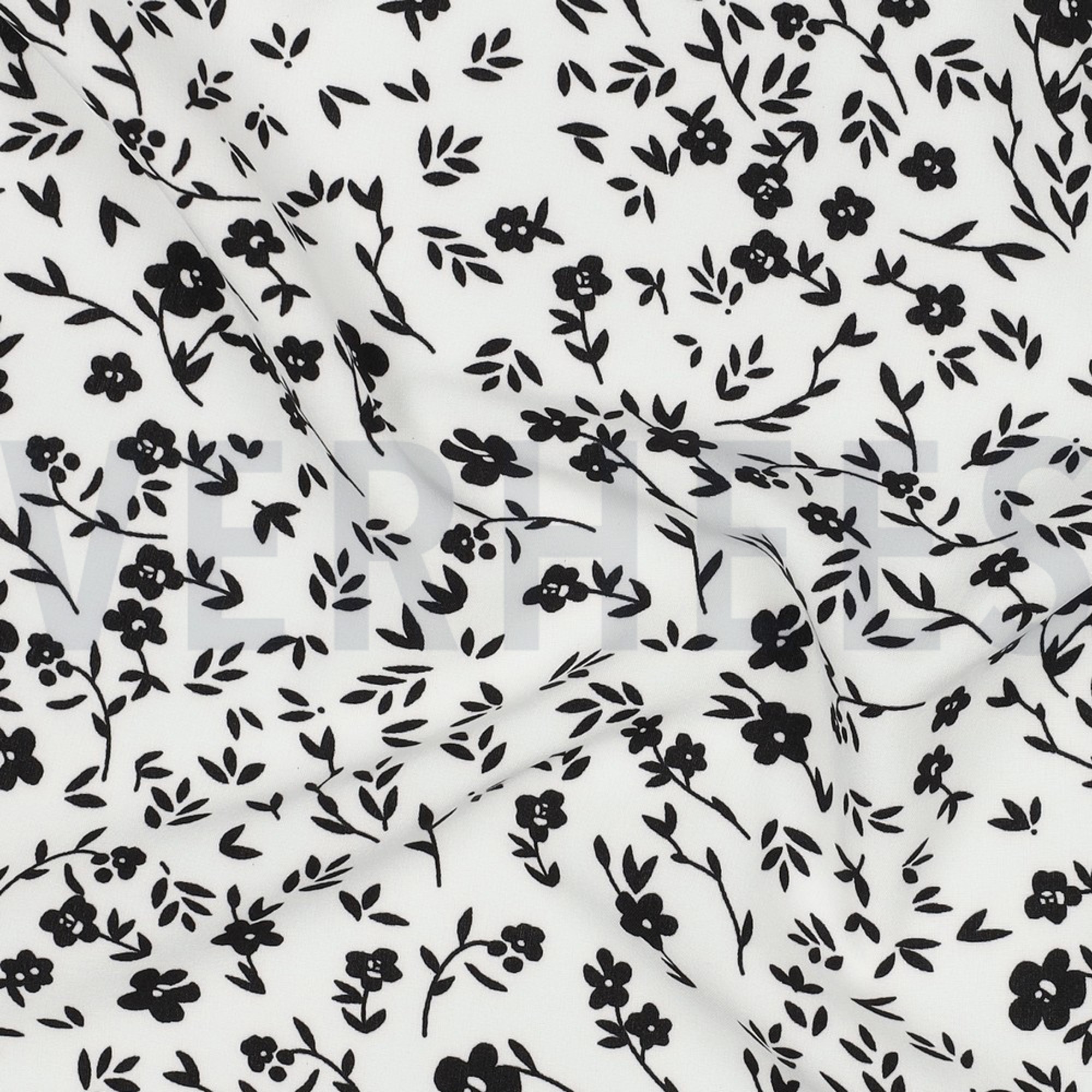 MAGNOLIA STRETCH BLUMEN WEISS (high resolution) #2