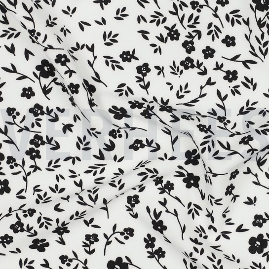 MAGNOLIA STRETCH BLUMEN WEISS #7