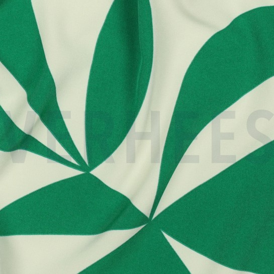 MAGNOLIA STRETCH GEOMETRISCH GROEN #7