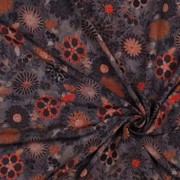 VISCOSE RADIANCE DIGITAL FLORAL VIOLET (thumbnail) #2