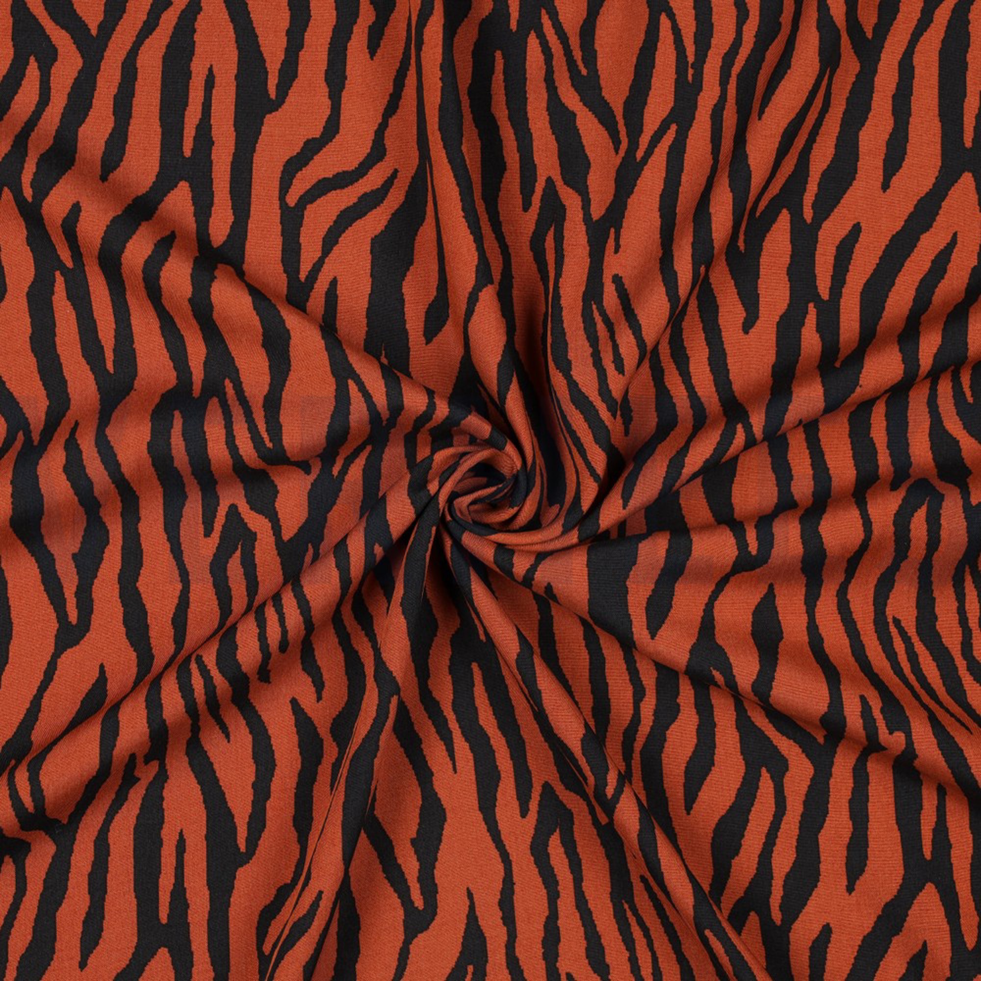 VISCOSE RADIANCE PEAU D’ANIMAL ROUGE BRIQUE (high resolution) #2