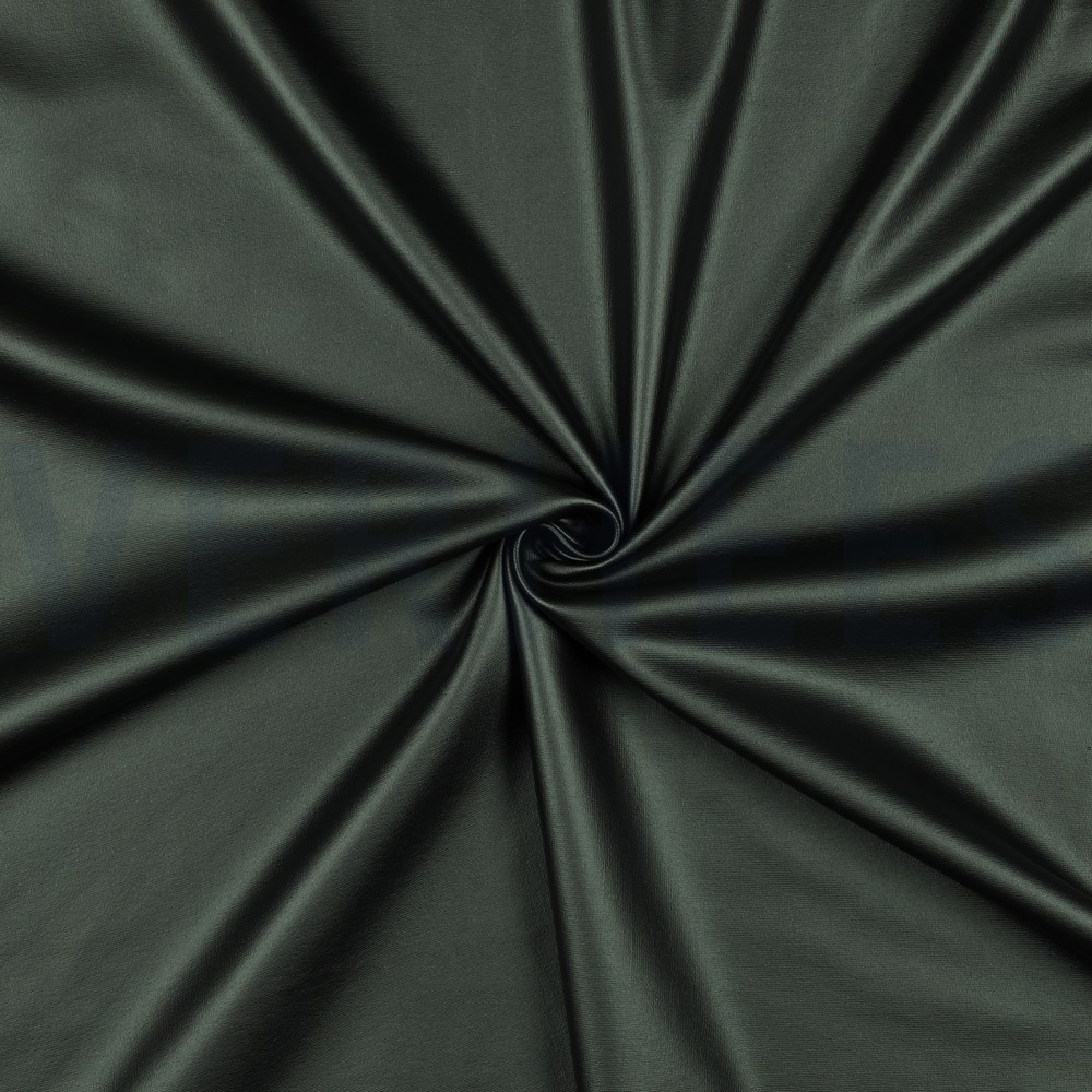IMITATIELEER ZACHT STRETCH METALLIC GROEN/ZWART #7