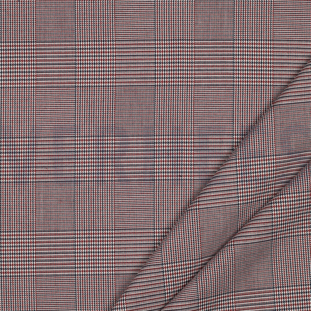 PRINCE DE GALLES MARINEBLAU/MERLOT #7