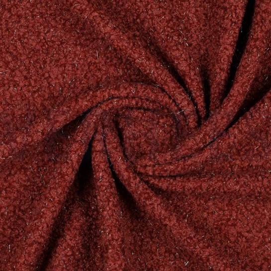 BOUCLÉ LUREX ROUGE #7