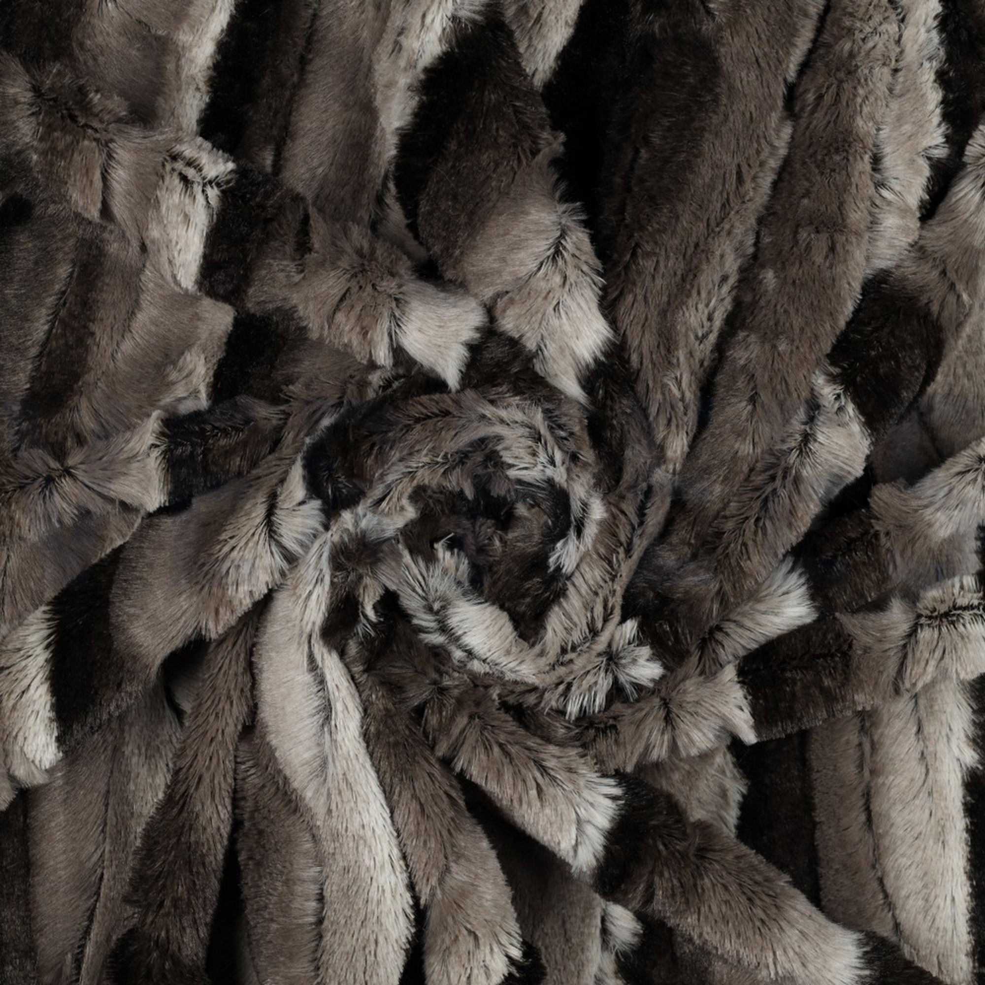 FAUSSE FOURRURE BRUN FONCÉ (high resolution) #2