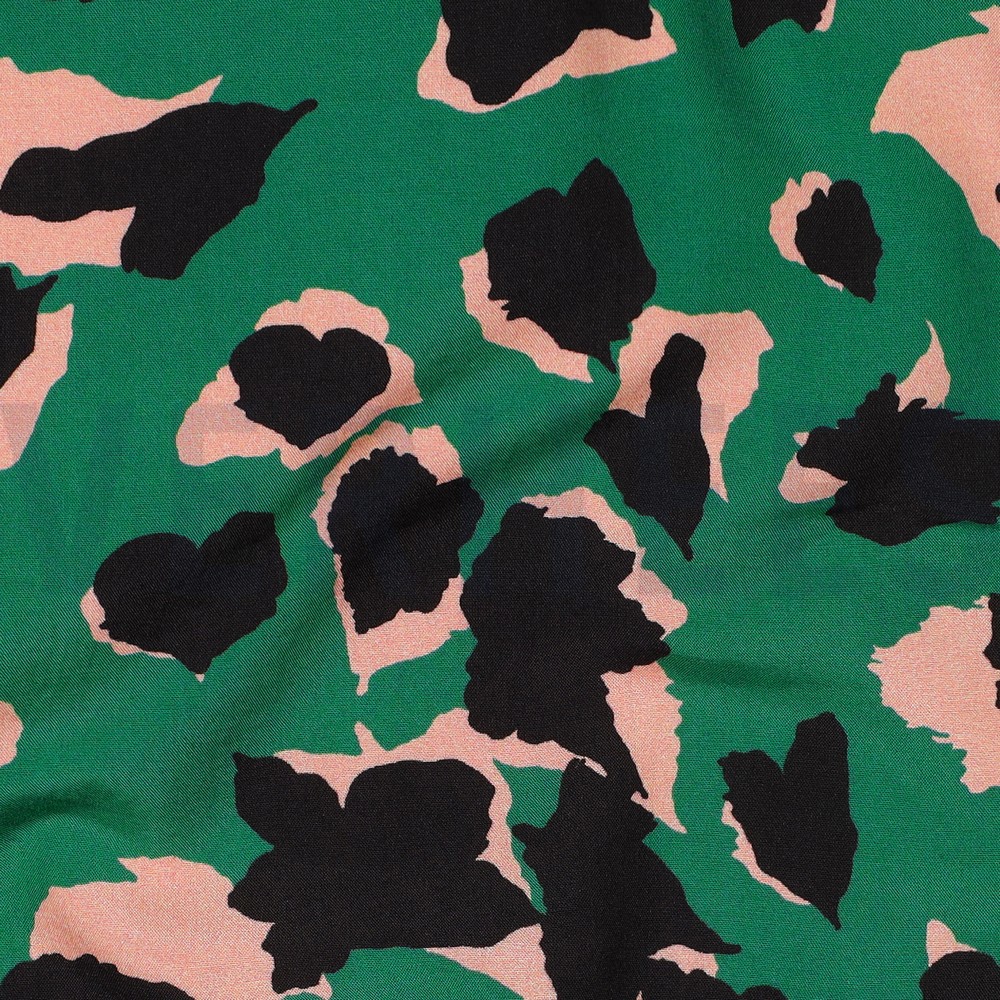 VISCOSE RADIANCE PEAU D’ANIMAL VERT #7