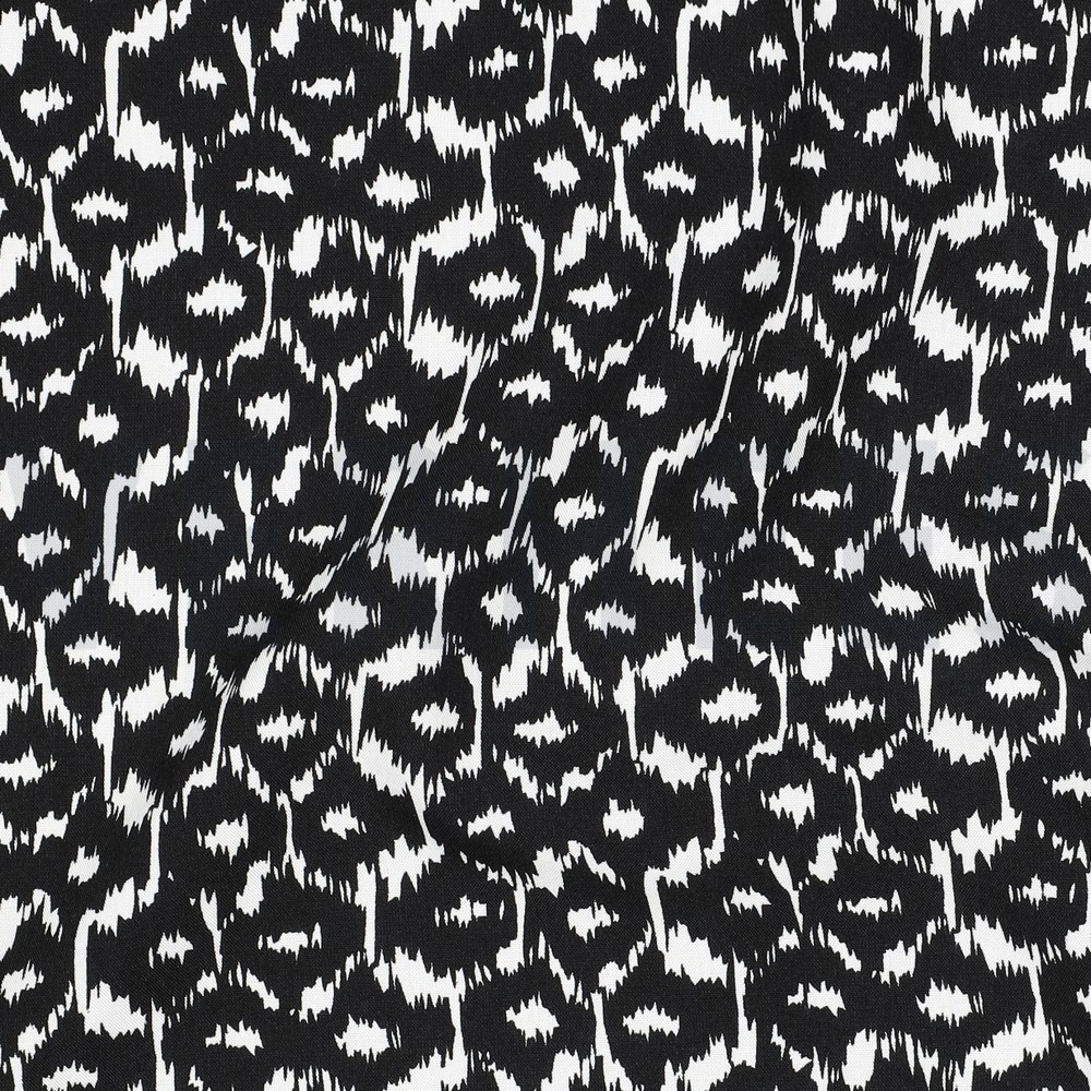 VISCOSE RADIANCE ABSTRACT ZWART #7