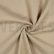 BAUMWOLLE WAFFEL GROß SAND (thumbnail) #2
