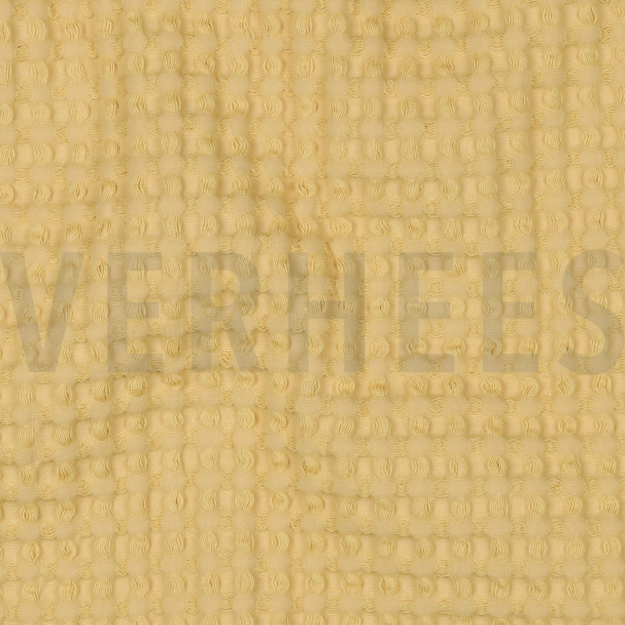 COTTON WAFFLE BIG SOFT YELLOW (high resolution) #2