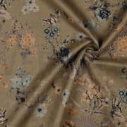 SUEDE STRETCH BLUMEN HELLGRÜN (thumbnail) #2