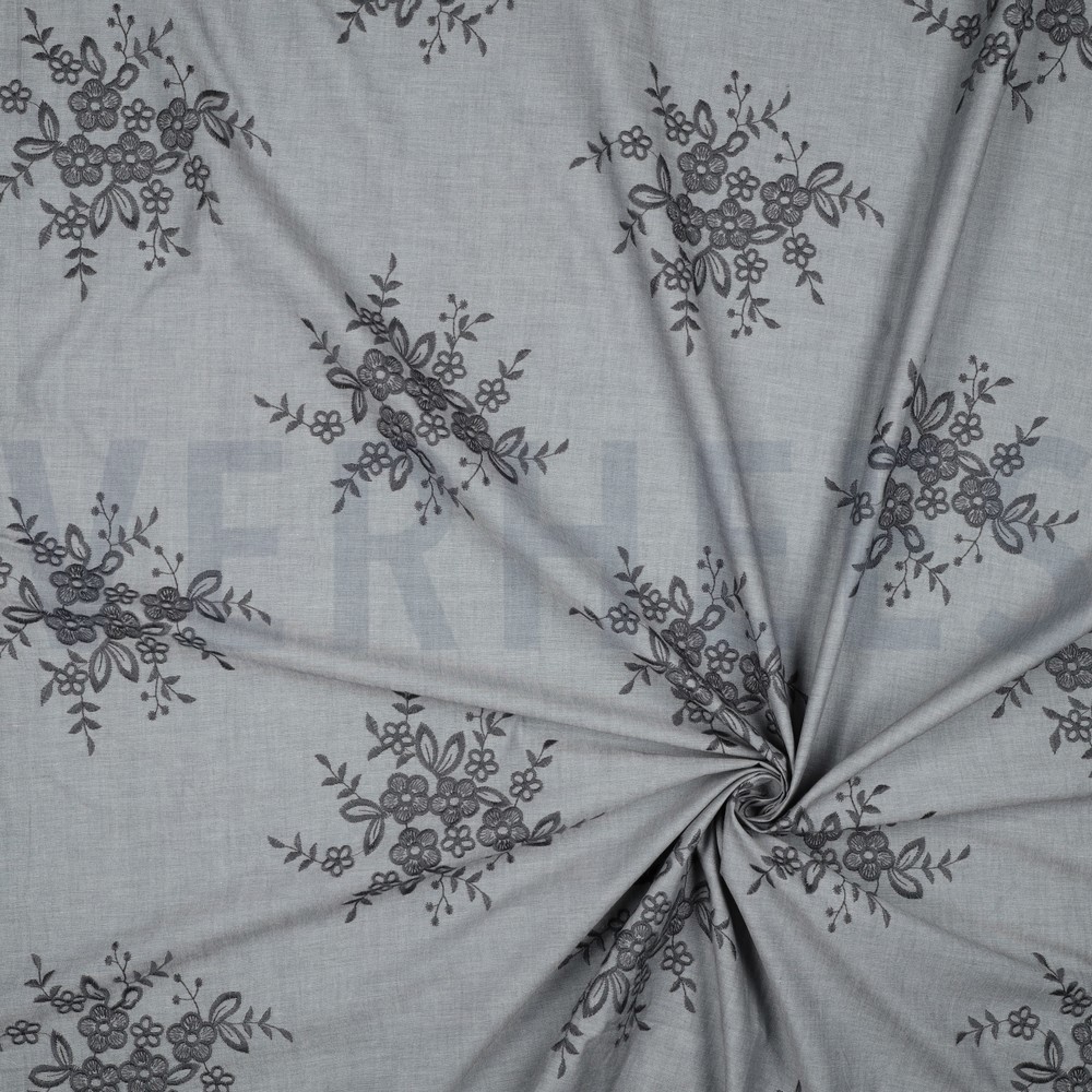 COTTON EMBROIDERY GREY #7