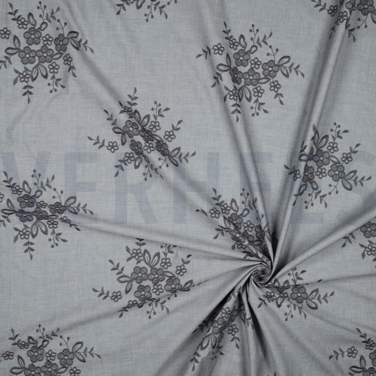 COTON BRODERIE GRIS #7