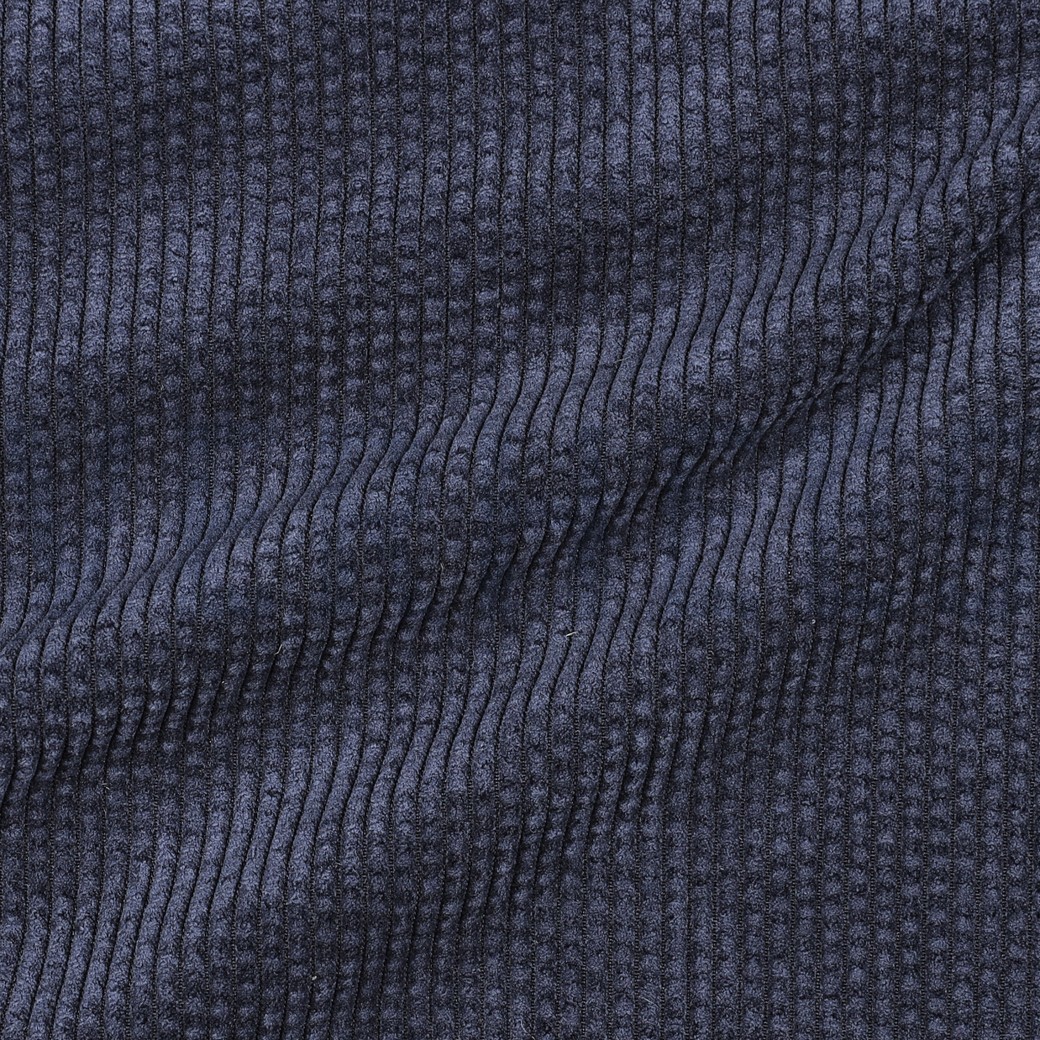 KUNSTPELZ CORD MARINEBLAU #7