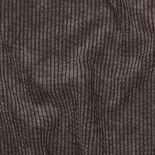 KUNSTPELZ CORD BRAUN #7