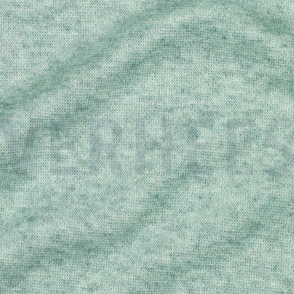 KNITTED MELANGE GREEN MELANGE #7