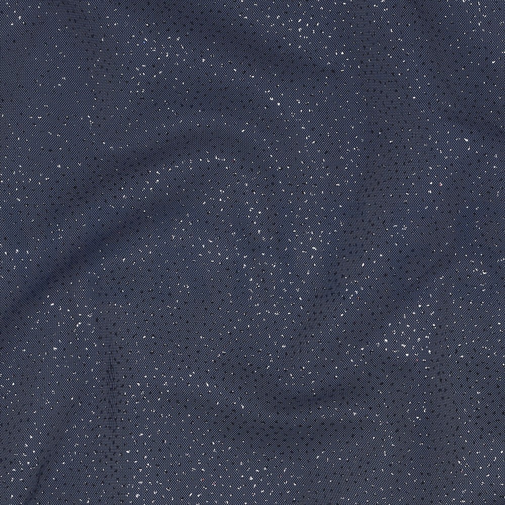 ROYAL TULE GLITTER DONKERBLAUW/ZILVER #7
