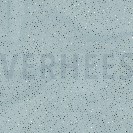 ROYAL TULE GLITTER LICHTBLAUW/GOUD #7