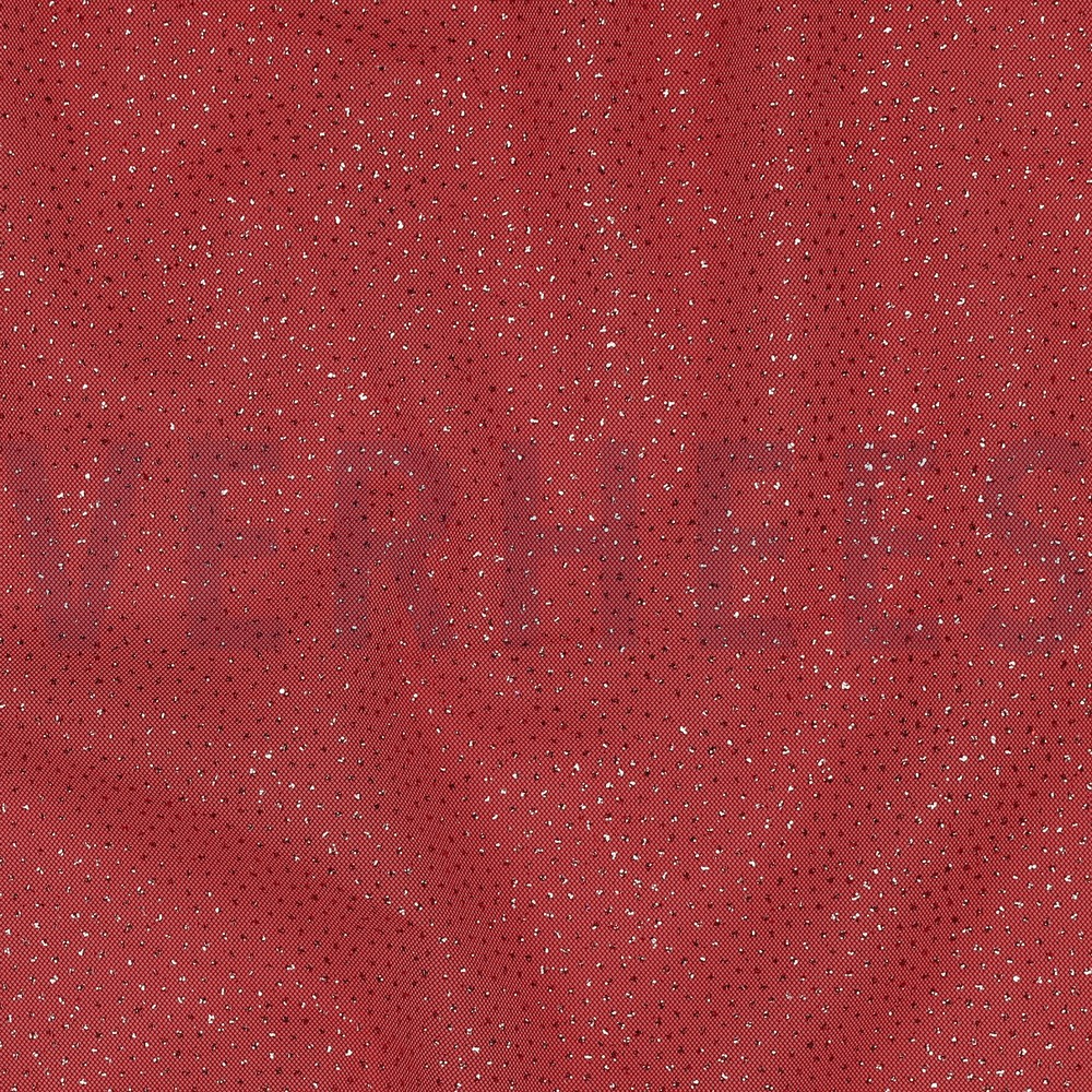 ROYAL TÜLL GLITZER ROT/SILBER #7
