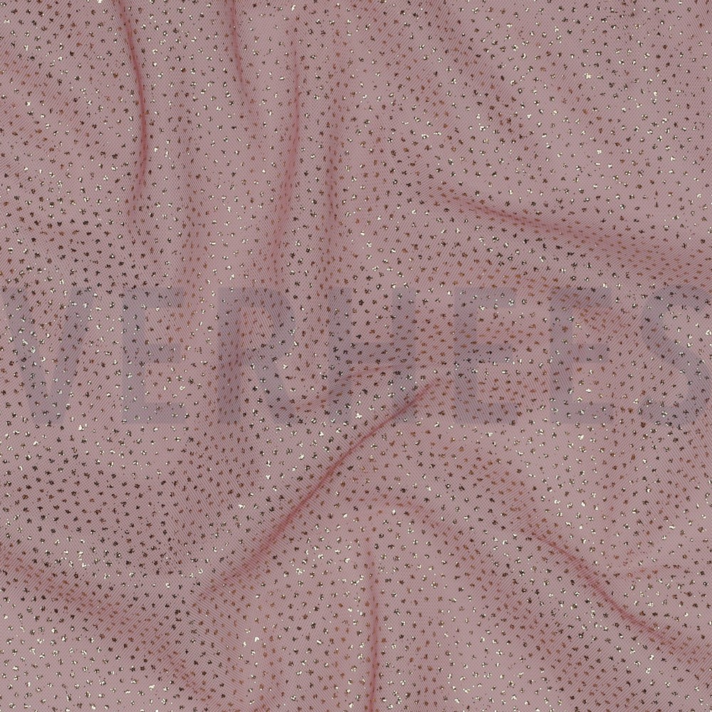 ROYAL TÜLL GLITZER ALTROSA/GOLD #7