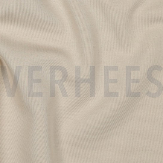 KATOEN INTERLOCK JERSEY ZAND #7