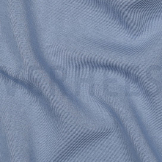 JERSEY INTERLOCK COTON JEAN BLEU #7