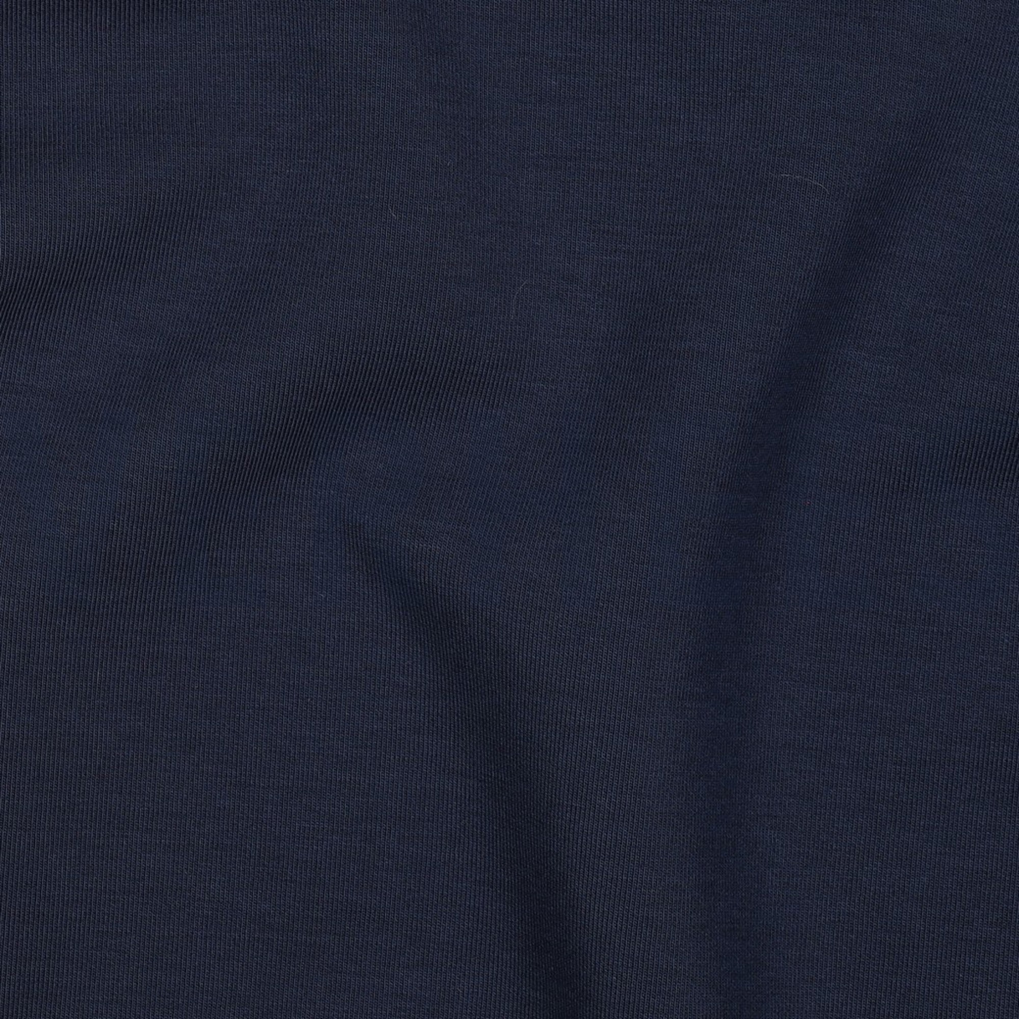 COTTON INTERLOCK JERSEY NAVY (high resolution) #2