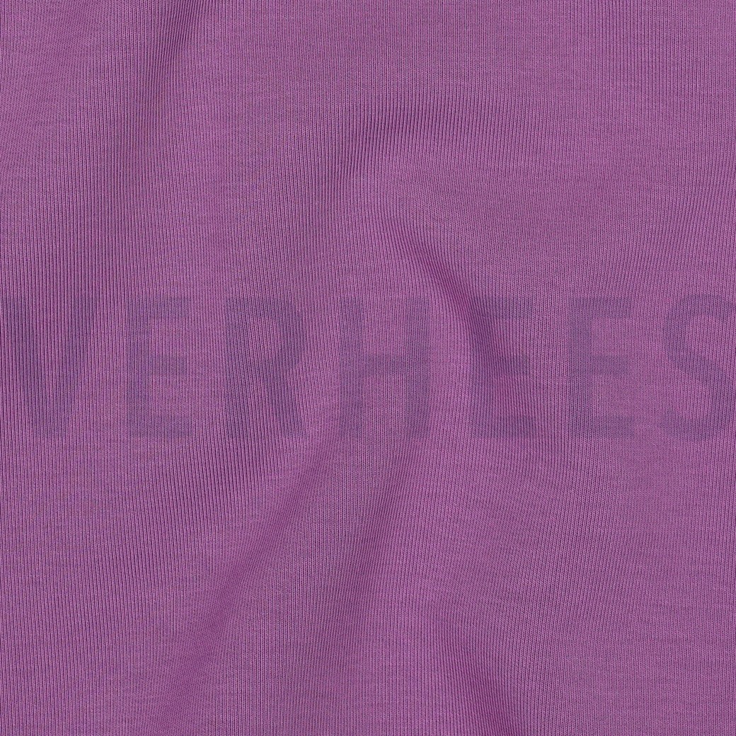 BAUMWOLLE INTERLOCK JERSEY VIOLETT #7