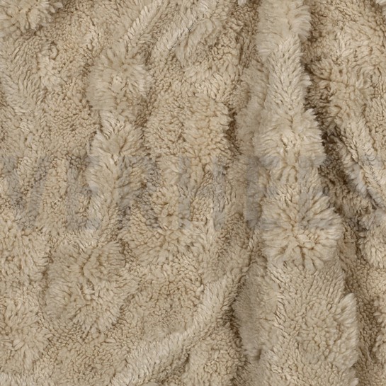 FLEECE JACQUARD BLUMEN ECRU #7