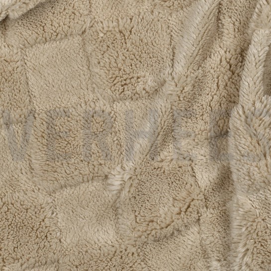 FLEECE JACQUARD KAROS ECRU #7