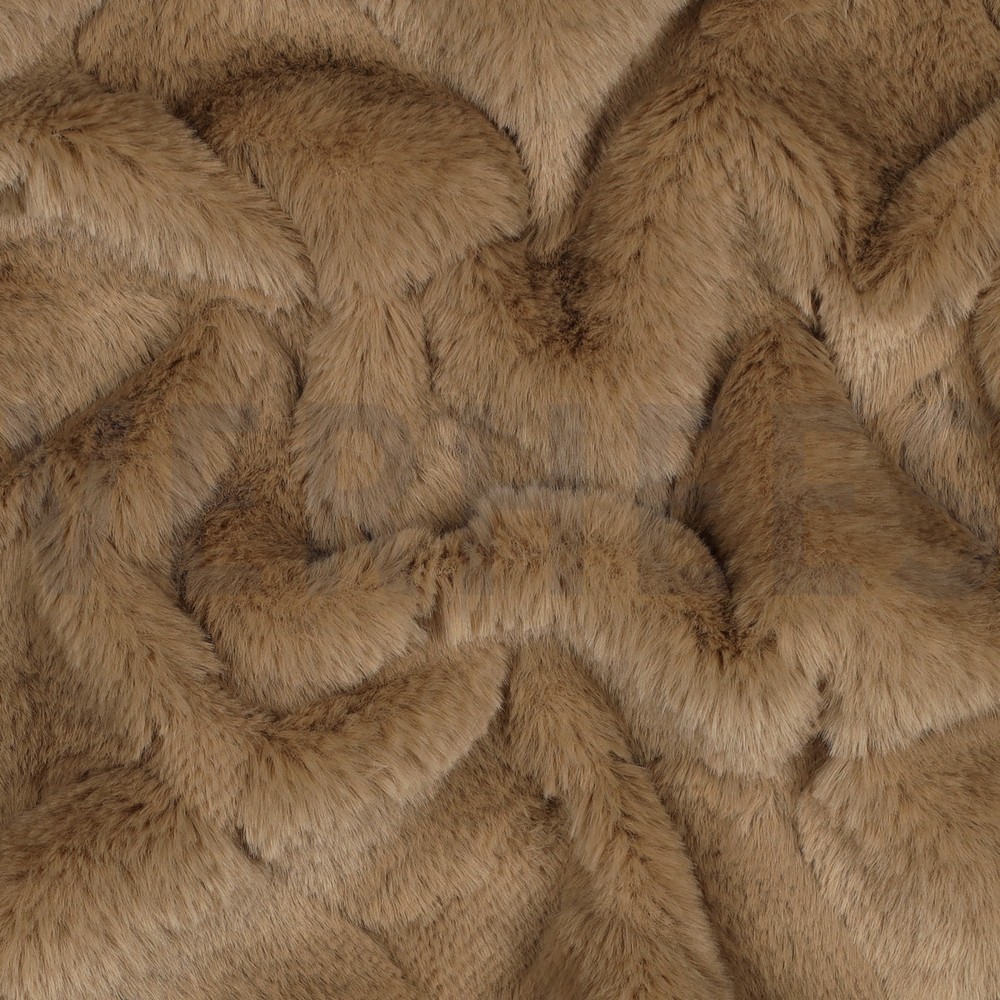 FAUX FUR ABSTRACT SAND #7