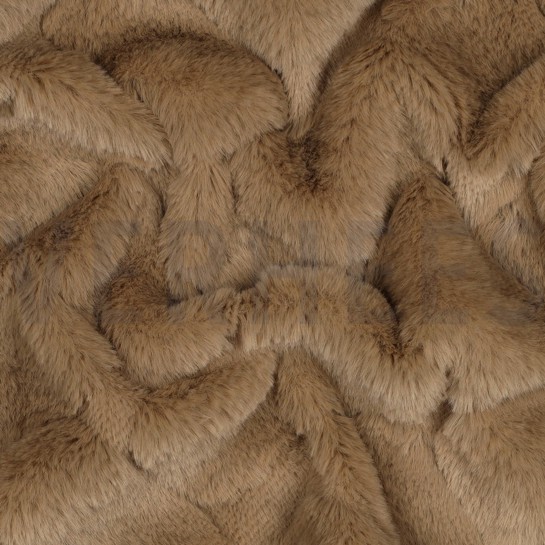 FAUSSE FOURRURE ABSTRAITE SABLE #7