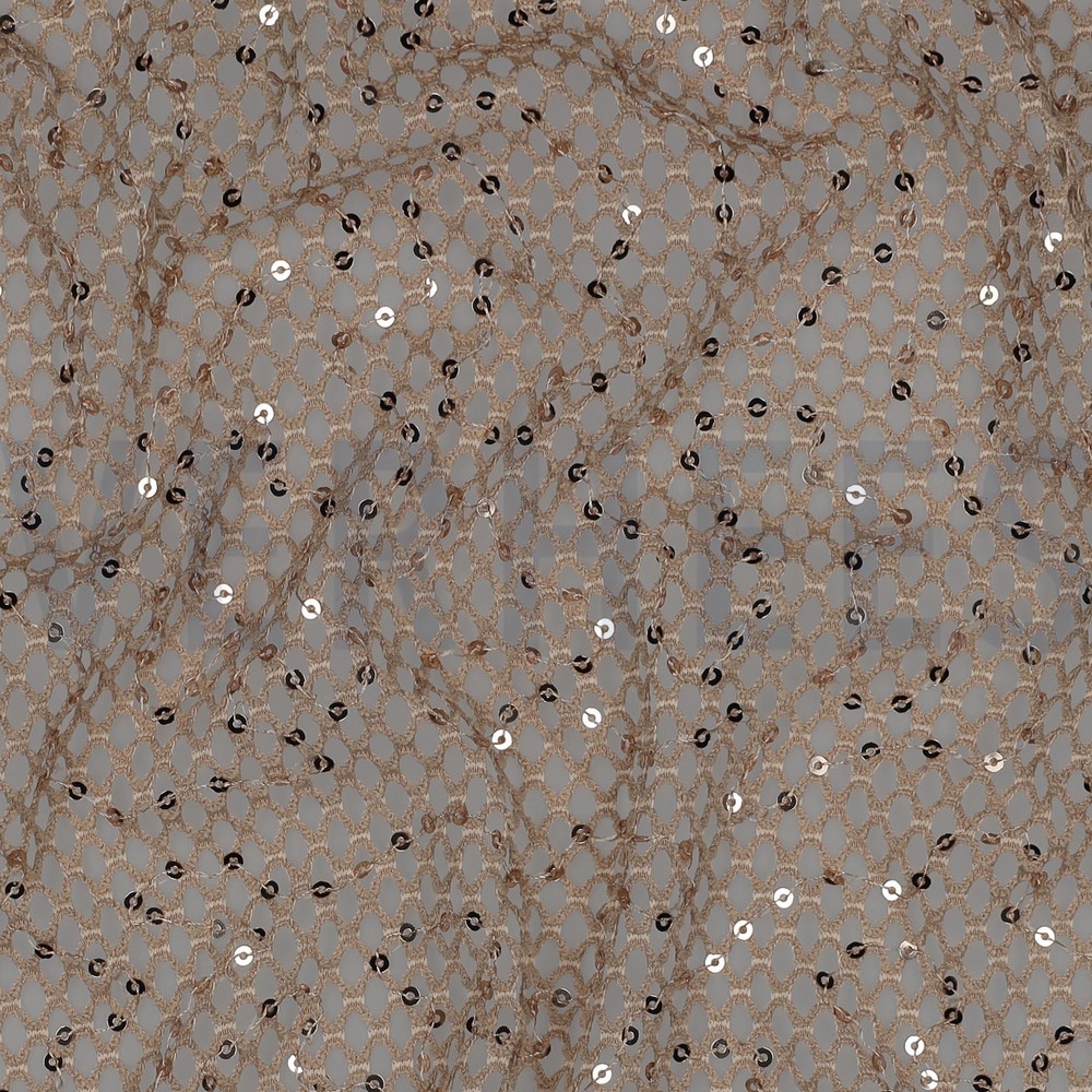 CROCHET SEQUINS BRONZE #7